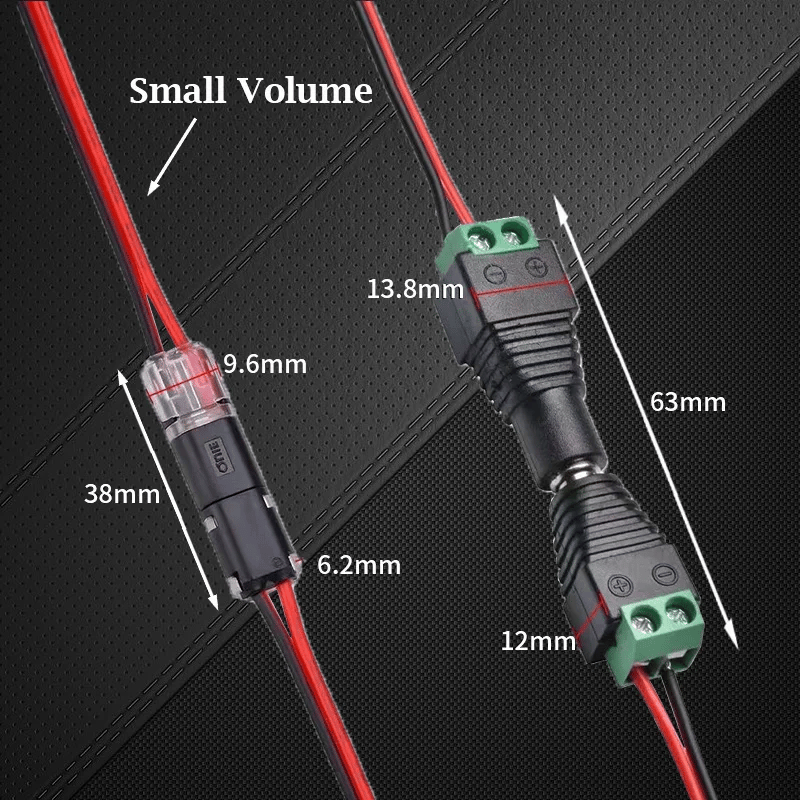 2024Double-wire Plug-in Connector With Locking Buckle(The more you buy, the more discounts you get)