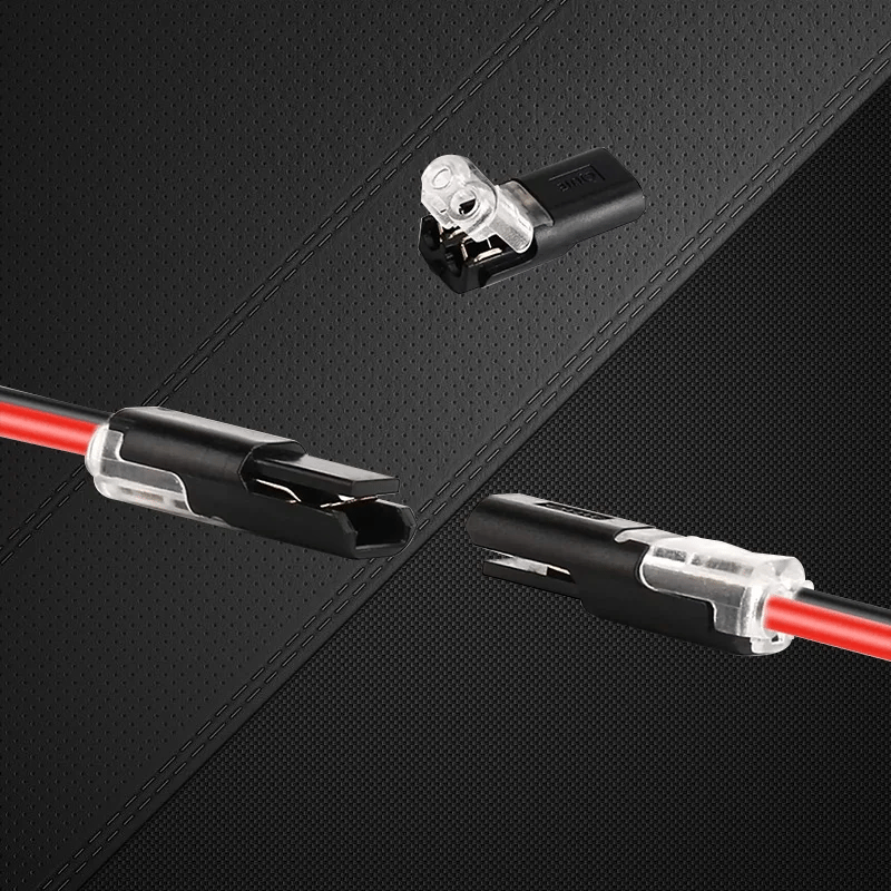 2024Double-wire Plug-in Connector With Locking Buckle(The more you buy, the more discounts you get)