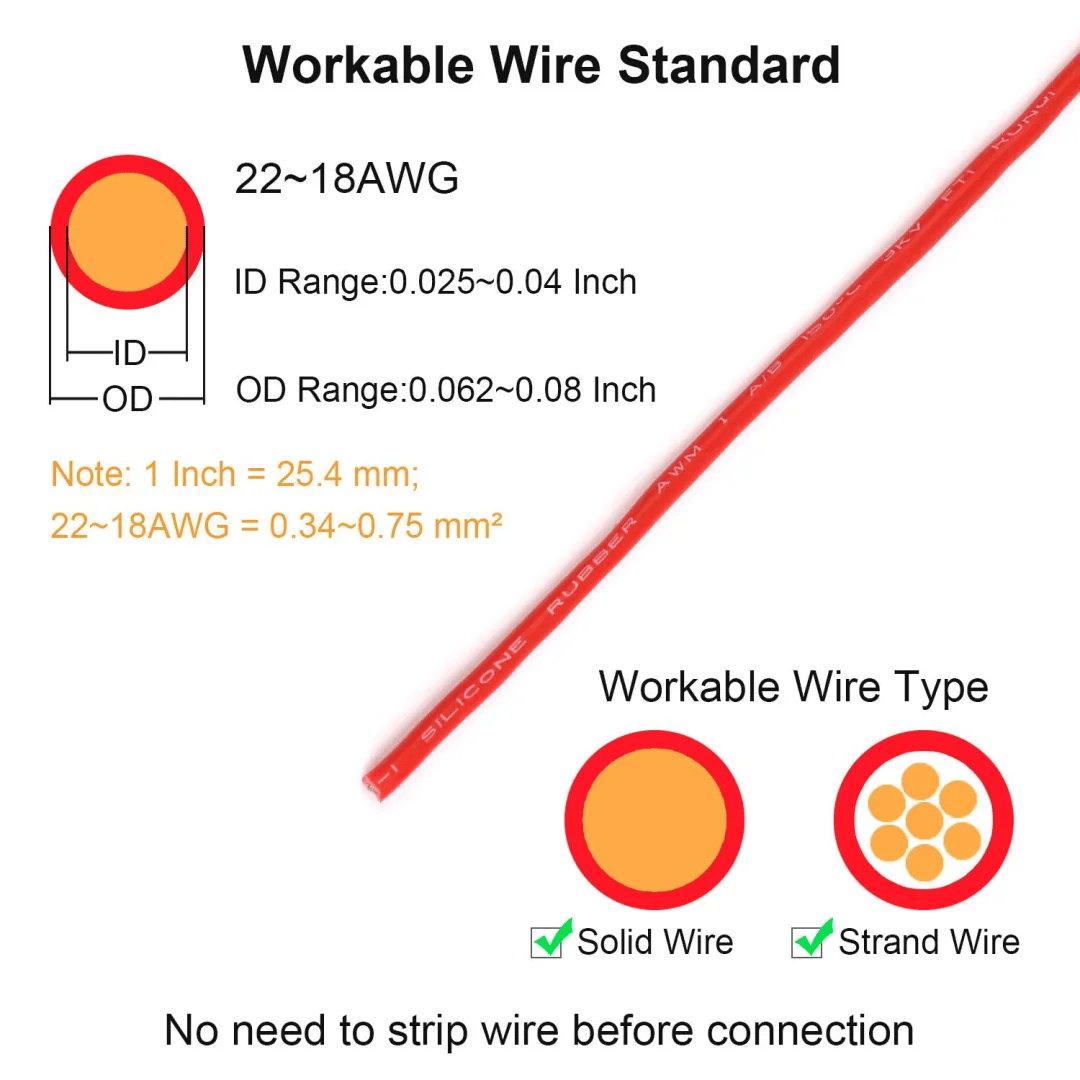 2024Double-wire Plug-in Connector With Locking Buckle(The more you buy, the more discounts you get)