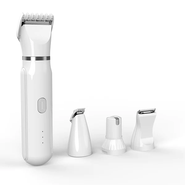 2024-Ultimate Pet Grooming Kit 🐶 4-in-1 Electric Clippers with 4 Interchangeable Blades