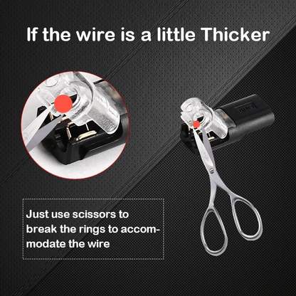 2024Double-wire Plug-in Connector With Locking Buckle(The more you buy, the more discounts you get)